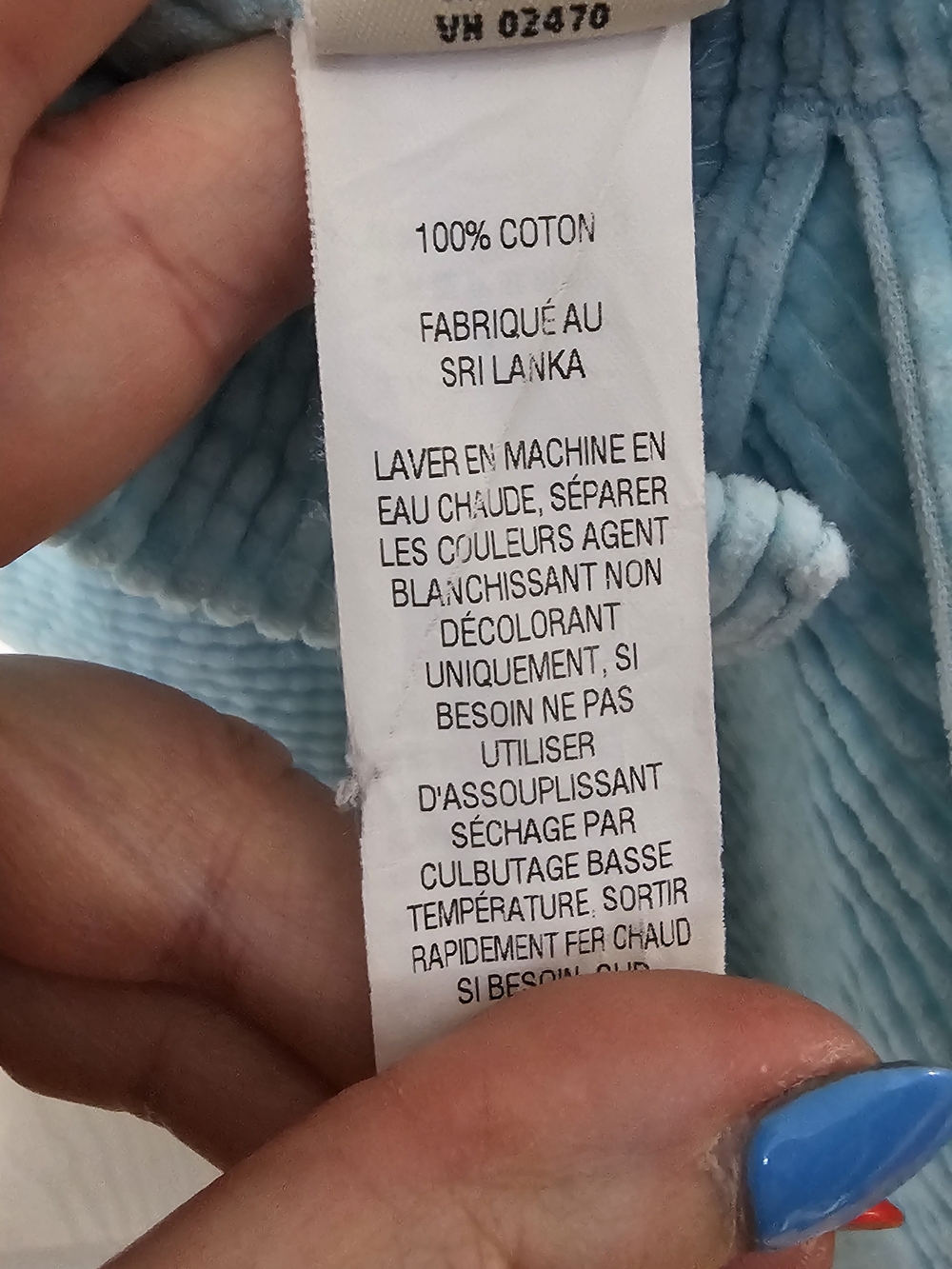 L.L. Bean Granola Girl Corduroy Relaxed Shirt Jacket Aqua Light Blue Large - Picture 5 of 6